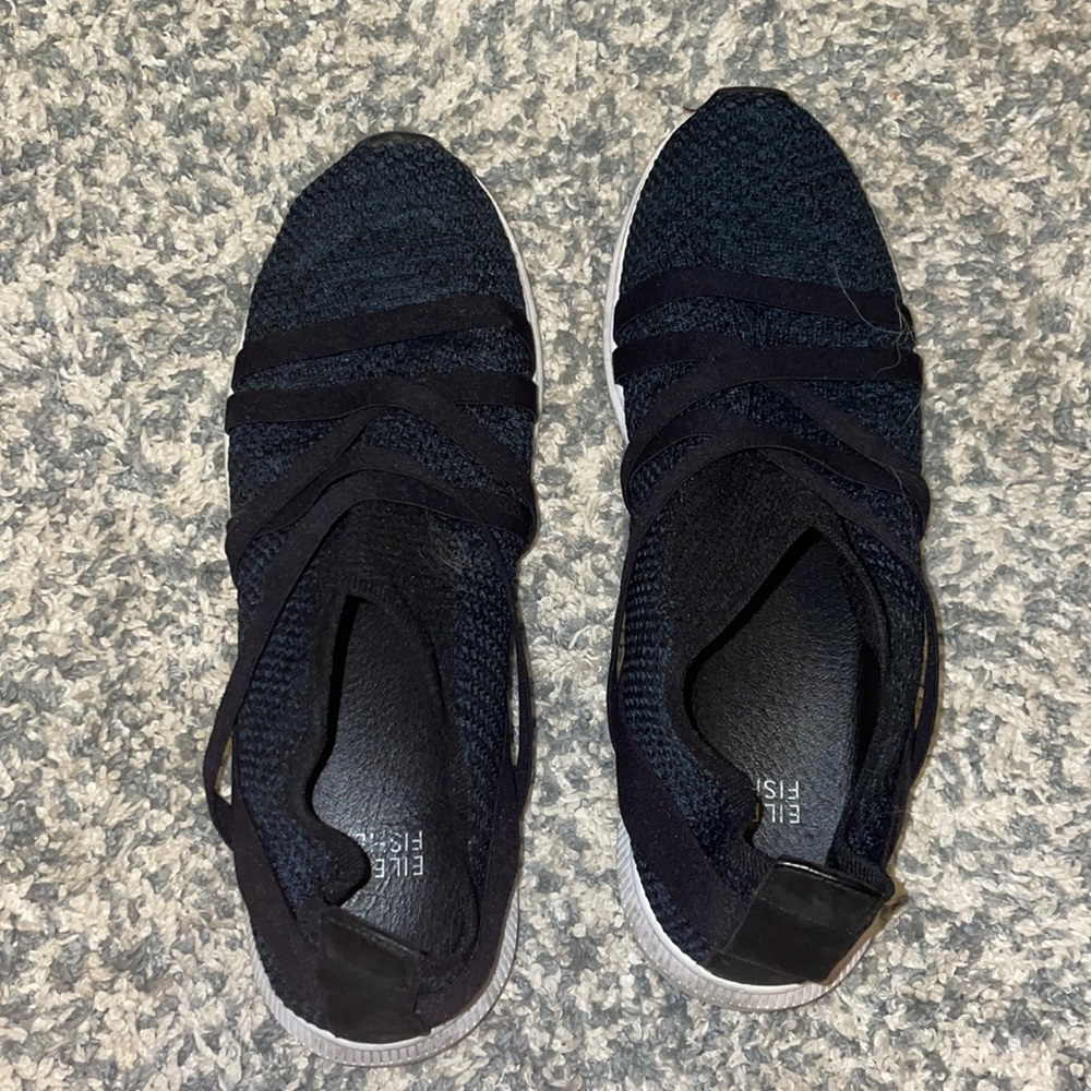 Navy blue Eileen Fisher athletic shoes size 9